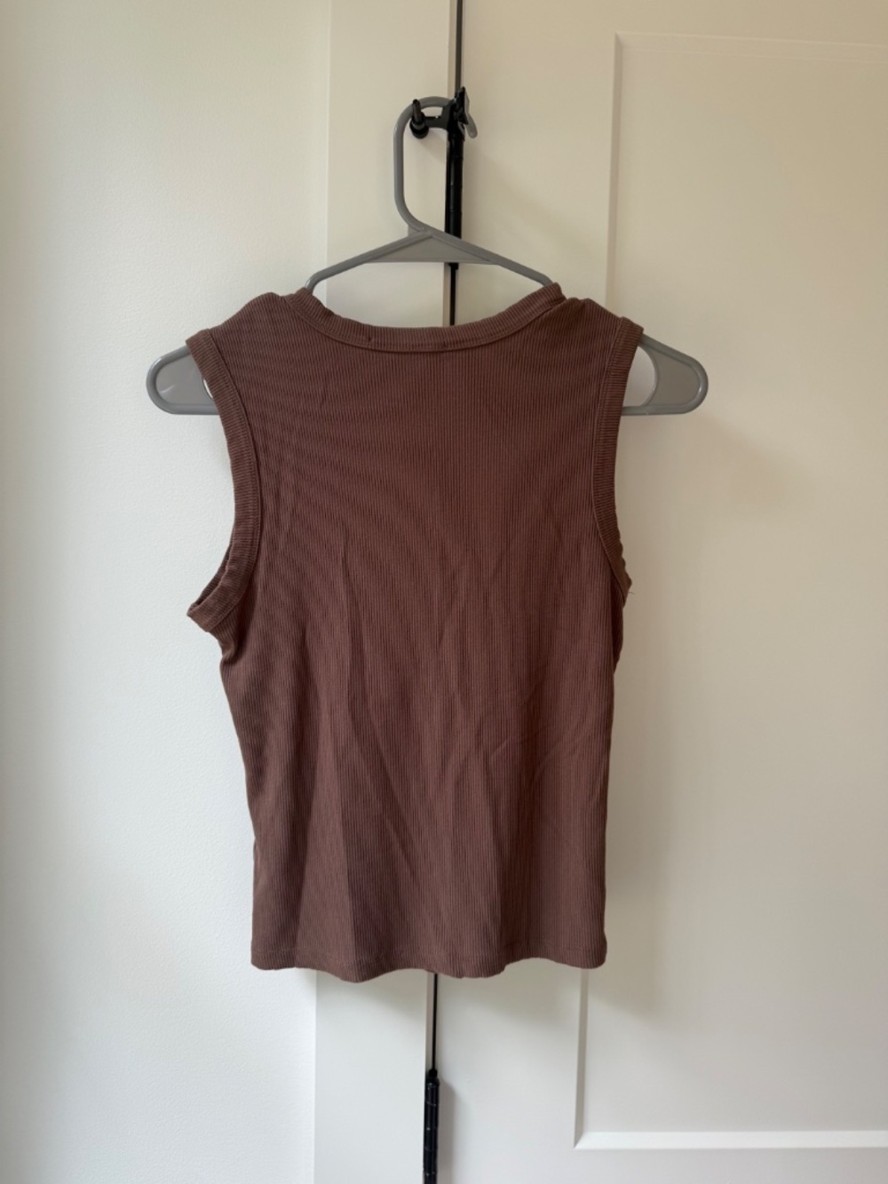 Pink Rose Button Front Tank - Picture 7 of 9